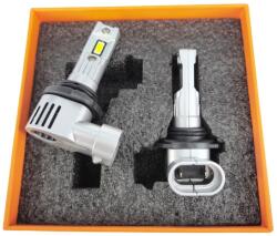 LEDtech H10 LED izzó 9145 6500K M6S Jégfehér - Hideg fehér 7535 CSP LED CANBUS 12V 3100lm✔️ (H10-led)