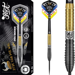 Shot Jitse van der Wal darts szett, steel, 24g, 90%
