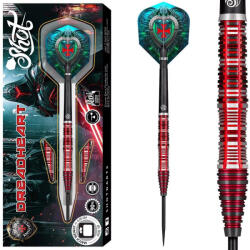 Shot Future Knights Dreadheart darts szett, steel, 24g, 90% gravírozott