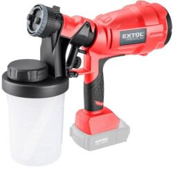 Extol Akkumulátoros Festékszóró Gép 20 V 700 Ml/Perc Akku És Töltő Nélkül