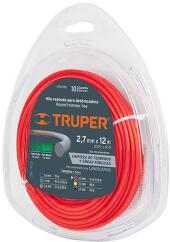 Truper HTA-105 szegélynyíró damil, kerek, 2, 7mm/12m (T17629)