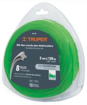 Truper HLB-80 szegélynyíró damil, kerek, 2, 0mm/12 m (T17608) (T17608)