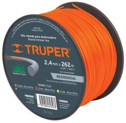 Truper HTR3-95 szegélynyíró damil, kerek, 2, 4mm/262m (T17643) (T17643)