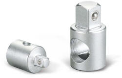 Fortum adapter hosszabbító szárhoz, 61CrV5, külső befogás: 1/2", 3/8" belső lyukkal (4700910) (4700910)