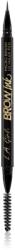 L. A. Girl Cosmetics Brow Ink szemöldök fixáló kefével árnyalat Dark Brown 0.45 ml
