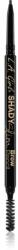 L. A. Girl Cosmetics Shady Slim automatikus szemöldökceruza kefével árnyalat Blackest Brown 0.01 g