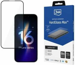 3mk Protection Folie de protectie 3mk HardGlass Max pentru iPhone 16 Pro Max, Negru