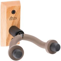 String-Swing Classical Guitar Wall Hanger Oak