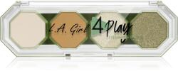 L. A. Girl Cosmetics 4 Play szemhéjfesték paletta árnyalat Cowgirl 3.2 g