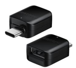 Samsung USB-C OTG adapter fekete 'Gigapack csomagolás' (EE-UN930BBEG) (EE-UN930BBEG Giga)