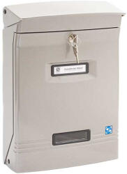 masszív alumínium postaláda SC10-400-9006 (SC10-400-9006)
