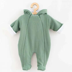 New Baby Kezeslábas kapucnival New Baby Frosty mint (8596164139929)