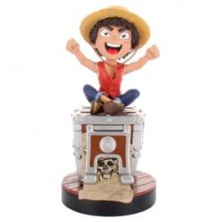 Cable Guy Luffy One Piece telefon/kontroller tartó figura (CGCROP400565)