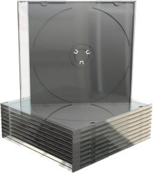 MediaRange box: 1 CD 5, 2 mm, 100 db, fekete (BOX21)