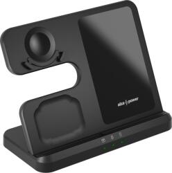 AlzaPower WSC120B 3in1 Wireless Charger Samsung - fekete (APW-CCWSC120B)