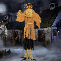 BOLAND Élethű nagyságú ijesztő madárijesztő figura animatronikus, mozgó, világító, hangot adó (73106)
