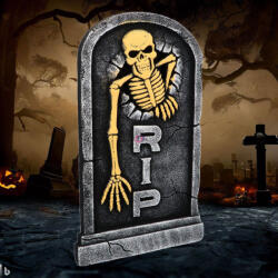 BOLAND XL Halloweeni sírkő csontvázzal 56x33 cm (73061)