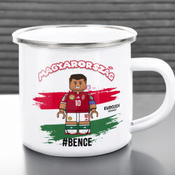 Deconline Customs Prémium SZOBO10 Fém bögre, a saját neveddel / felirattal 360 ml (DO59324-ALU-MUG)