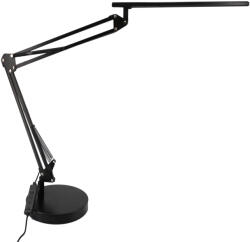 Unilux Lampa unilux LED Swingo 2.0, brat dublu si articulatie tripla, reglabila, mecanism cu surub pentru prindere, culoare Negru (400190981)
