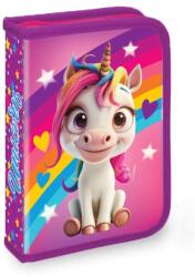 S-Cool Penar echipat cu 1 fermoar S-COOL SC2896, Motiv Unicorn (SC2896) Penar