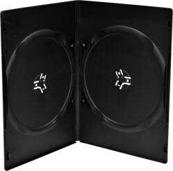 MediaRange box: 2 DVD 7 mm, 100 db, fekete (BOX14-7-100)