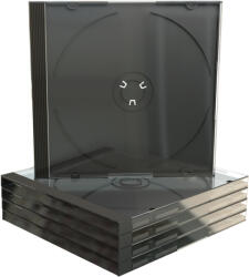 MediaRange box: 1 CD 10, 4 mm, 100 db, fekete (BOX22)