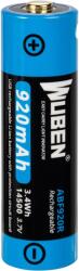 WUBEN ABF920R Tölthető elem, 1 db (14500-920-USB)