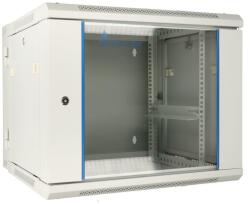 Extralink Rack szekrény, Extralink, 9U, Falra szerelhető, Szürke (DNXGFMPLLRMMOP-5903148912950)