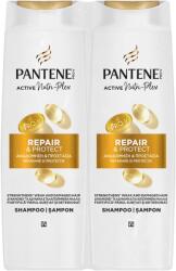 Pantene 2x Pantene Pro-V Repair & Protect sampon törékeny és száraz hajra, 400 ml-es csomag
