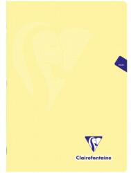 Rhodia Clairefontaine Mymesys füzet, kapcsos, A4, 48 lapos, matematikai, Sárga