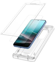 Spigen Elite Shield EZ FIT HD hibrid képernyővédő fólia rögzítési rendszerrel, kompatibilis a Samsung Galaxy S25 Clear készülékkel (TG-FD8809971239226)