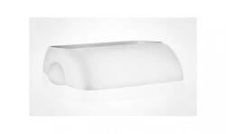 Mar Plast falra is szerelhető fehér szemetes fedél A74201 szemeteshez (A74401) - emag