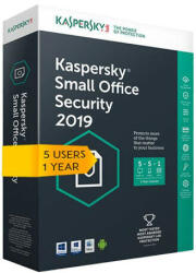 Kaspersky Small Office Security v8 for 5 desktop, 5 mobile, 1 server 1 YEAR EU - pepita
