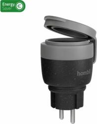 Hombli HBSO-0200 Socket V2 Okos kültéri konnektor Wifi - Fekete (HBSO-0200)