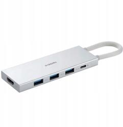 Xiaomi Usb Hub Xiaomi 5-in-1 Type-C Hub Hdmi Usb 3.0 támogatás 4K PD3.0 (6941812791639)
