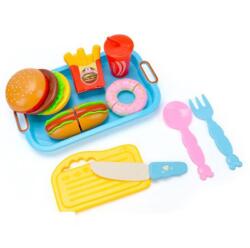 Magic Toys Gyors éttermi menü tálcával 10db-os játékszett