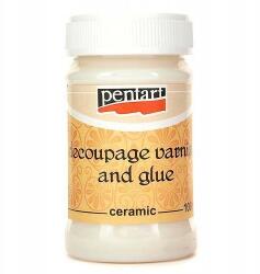 Pentart Verniks Pentart ragasztóval 1457 kerámiához 100 ml (5997412750508)