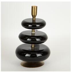 Eurolamp Gyertyatartó 23x15 cm fekete/arany 752-24076 (EU0531)