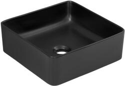 Comad COMAD UM-6276 SLIM 40 BLACK DP - Pultos mosdókagyló SLIM 37x37 cm matt fekete CM0022 (CM0022)