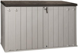 Toomax Stora way plus 2XL beige 2270 literes műanyag beltéri-kültéri szekrény - bézs