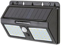 Rábalux Rabalux 7881 LED kültéri fali napelemes lámpa mozgásérzékelővel Ostrava 1x2, 4W | 225lm | 4000K | IP44 - fekete