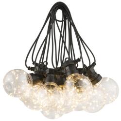 GLOBO 34090N LED fényfüzér Almaga 10x0, 27W | 220lm | 2700K - fekete