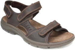 Imac férfi tépőzáras barna bőr szandál 753290-3474-017 07569