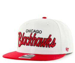47 Brand NHL Chicago Blackhawks Crosstown Script Two tone ’47 CAPTAIN Férfibaseballsapka