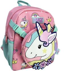Luna Luna: Must Team Unikornis 1 rekeszes ovis hátizsák levehető övtáskával 28x14x33cm (000586347) - jatekshop