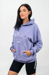 NEBBIA Branded Oversized Hoodie purple Női melegítőfelső L