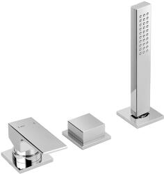 SAPHO Sapho, DIMY három elemes kádperemes csaptelep, króm, DIMTECH3 (DIMTECH3)