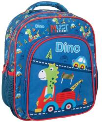 Luna Luna: Must Team dinós lekerekített 2 rekeszes ovis hátizsák 27x10x31cm (000586228) - jatekshop