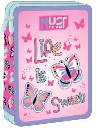 Luna Luna: Must Team Life is Sweet pillangós 2 szintes tolltartó (000586320) - jatekshop