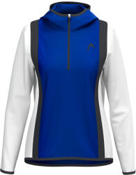 HEAD CLUB 25 TECH Hoodie Women Royal/White Női melegítőfelső M
